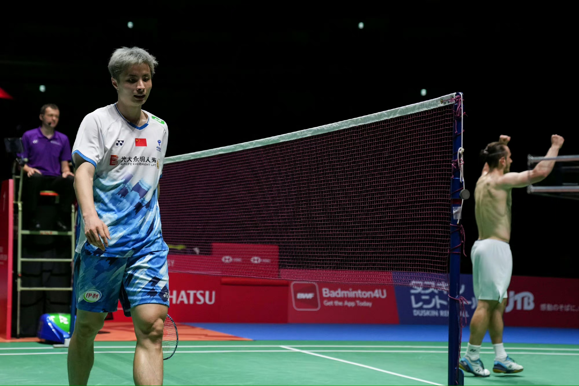 印度队险胜韩国队，石宇奇带队取胜